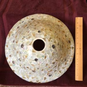 Incredible colored glass mosaic lampshade cover